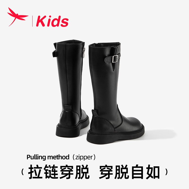  红蜻蜓虞兮皮靴/棉靴