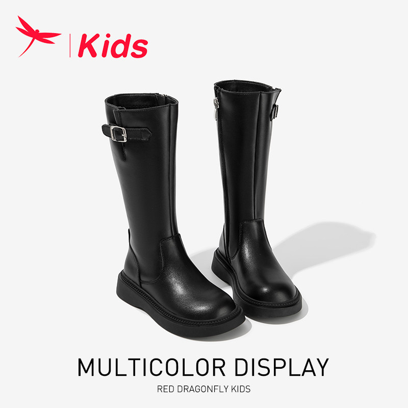  红蜻蜓虞兮皮靴/棉靴