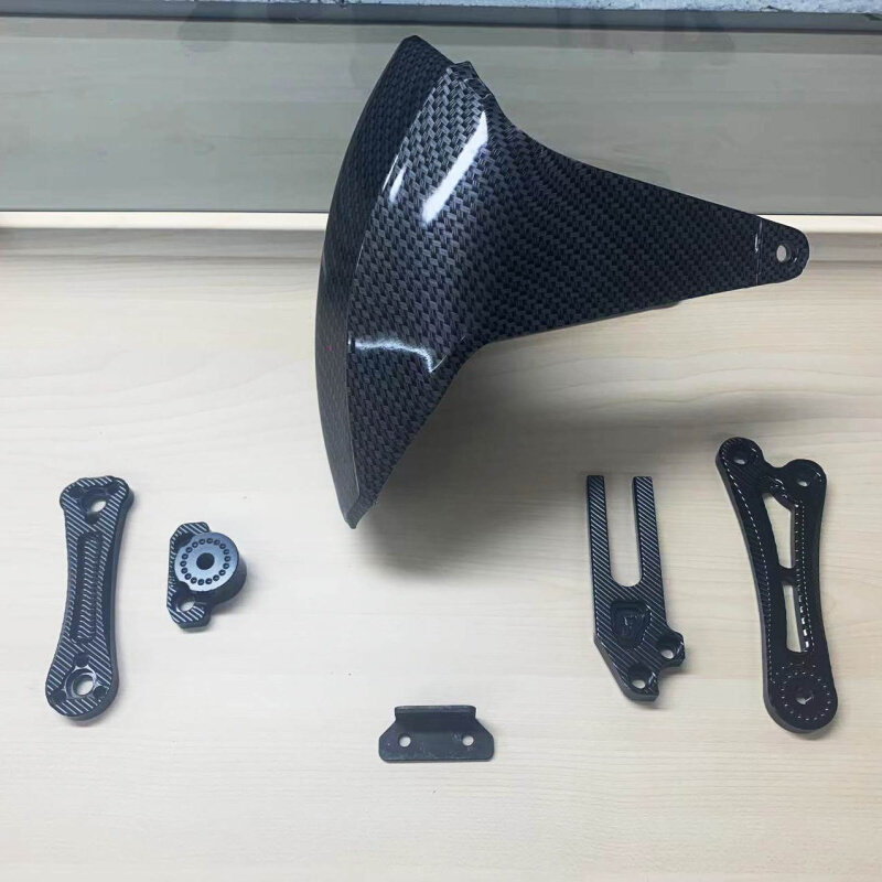 极速电动车小牛前后挡泥板rN1S猴子UBE改装配件龟王通用铝合金碳,淘宝优惠券,粉丝福利购,淘宝优惠卷