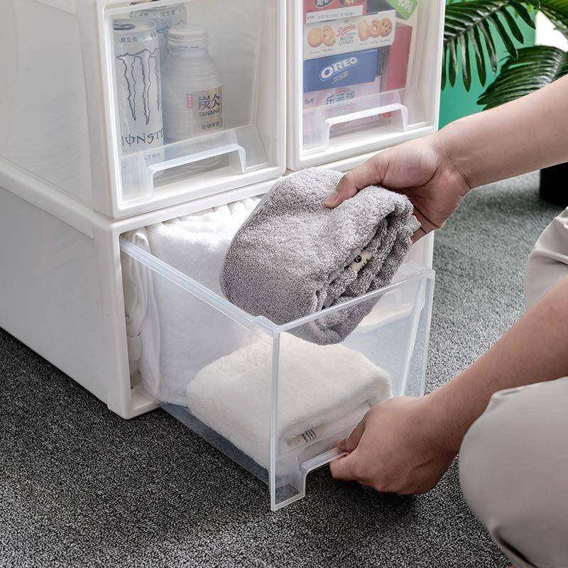 抽屉收纳盒抽屉式收纳柜化妆品收纳箱厨房储物盒内衣整理箱夹缝款,淘宝优惠券,粉丝福利购,淘宝优惠卷