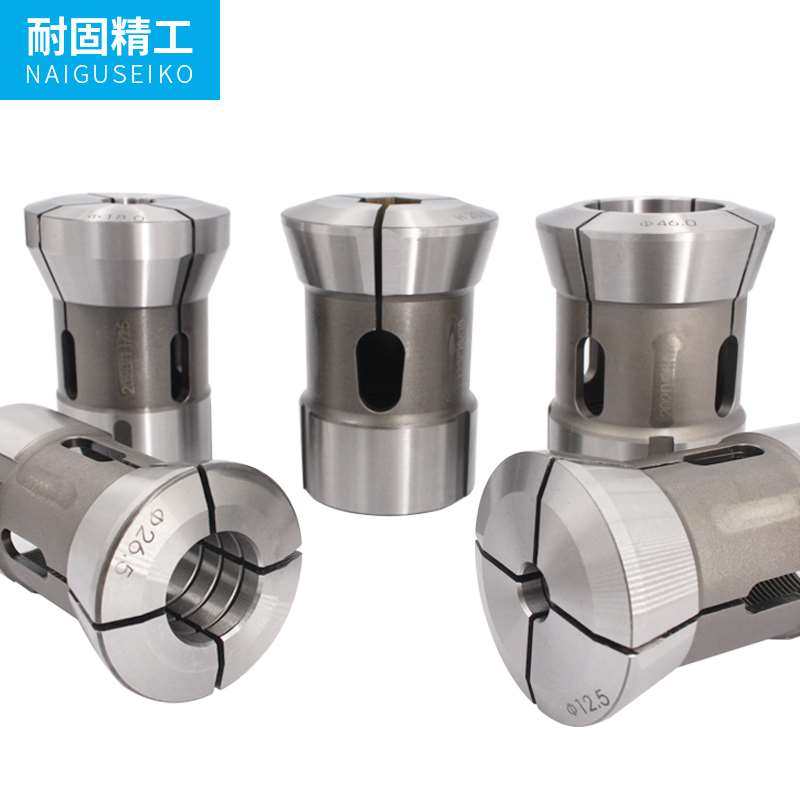 46/52/640型数控车床夹头后拉式弹簧钢筒夹非标28/禾隆36/42/捷成_虎窝淘