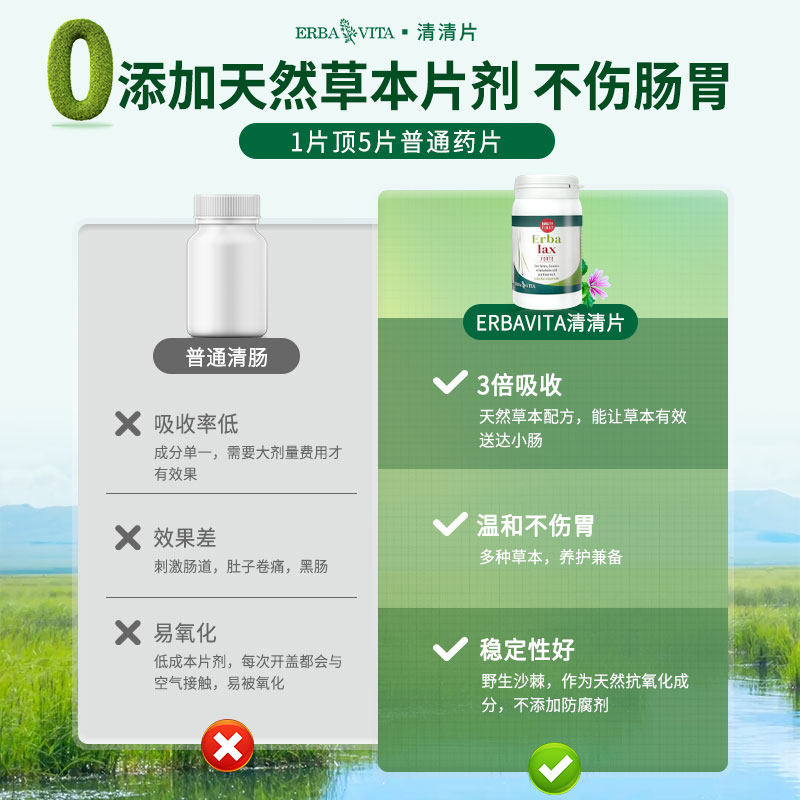  ERBAVITA海外膳食纤维/果蔬纤维