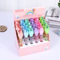 Bubble Seal Pen Child Bubble Blowing Roller Seal Pen Spot Light Roller Seal Stamp Pen Student
