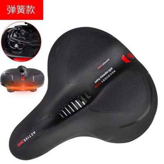 极速登山车自g行车坐垫加大加厚舒适弹簧避震车座垫超软座鞍坐鞍