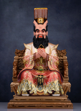 四海龙王树脂神像雨神海神风调雨顺龙五爷玄关供奉摆件新品
