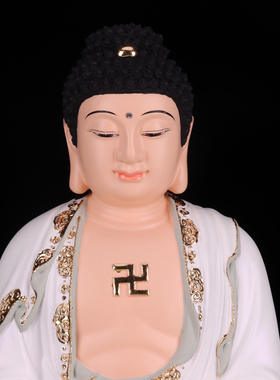 三宝佛像释迦摩尼佛药师佛 阿弥陀佛保平安镇宅佛祖居家供奉摆件