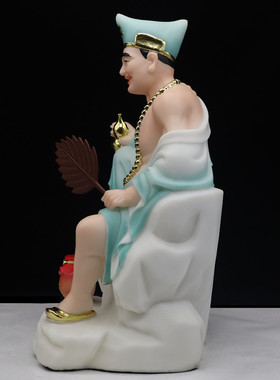 12/16/19寸济公李修缘济公活佛降龙罗汉家用客厅居家供奉桌面摆件