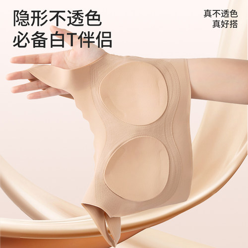 YIKUO忆括女童内衣学生初中女高中生青少年发育期文胸运动背心薄 - 图1