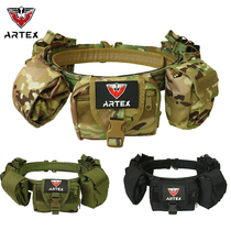 Artex Outdoor Molle Tactical Belt Suit Multifunction Combined Patrol Waist Seal Nylon Detachable Adjustment