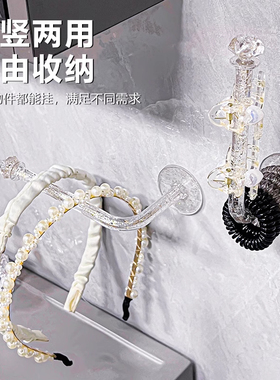 发箍发圈收纳架壁挂式