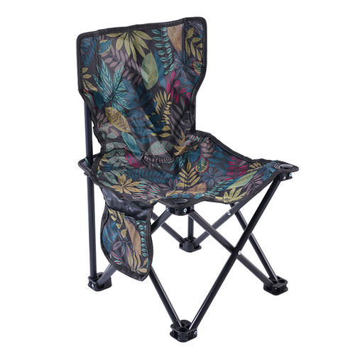户外折叠椅子钓鱼靠背椅公园露营烧烤休闲椅超轻美术生写生马扎 - 图3