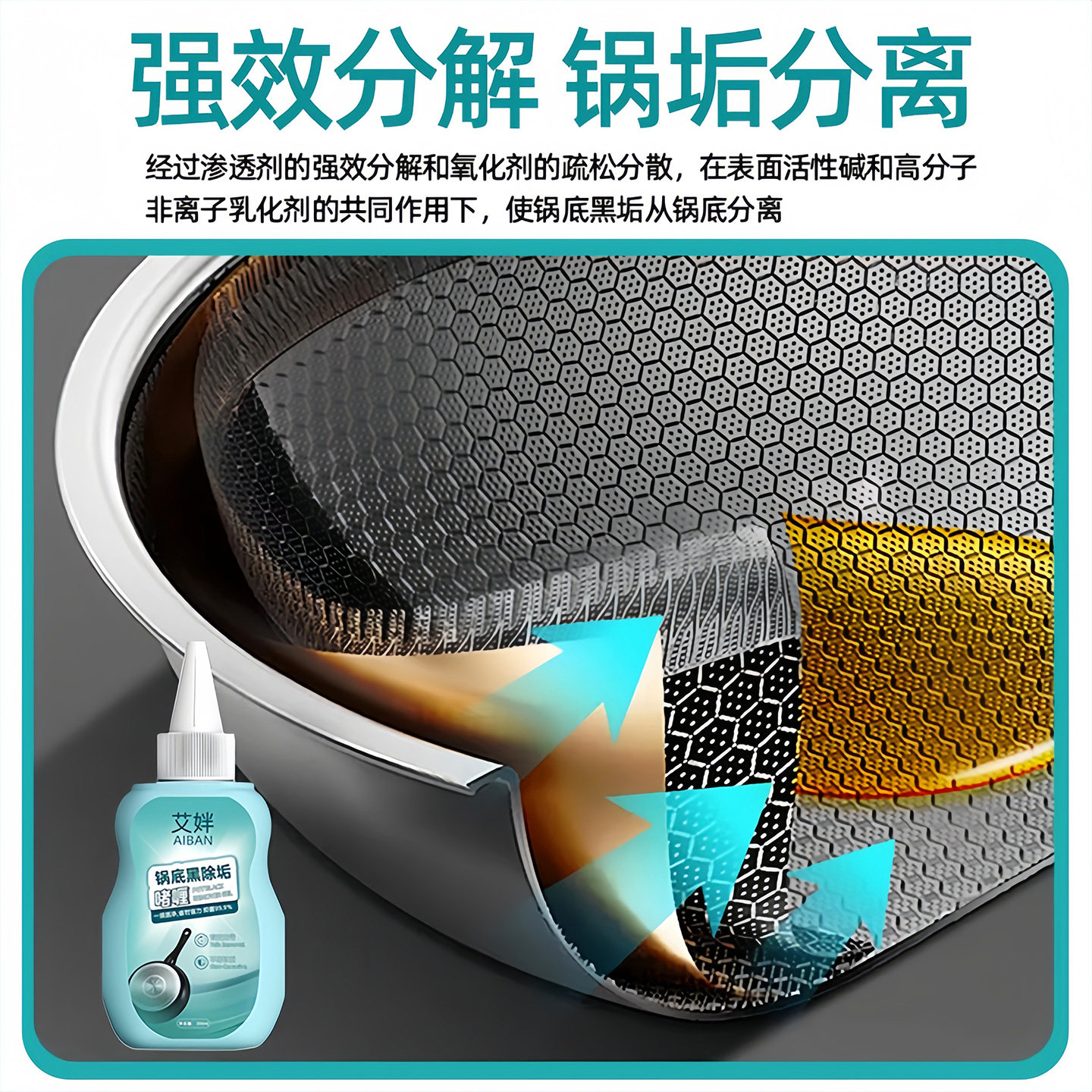 洗锅底黑垢啫喱清洁剂厨房锅具家用清洗除黑剂锅底黑垢神器去污垢,淘宝优惠券,粉丝福利购,淘宝优惠卷