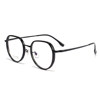 Ultra-light myopia glasses for women can be equipped with myopia degree display, small face, plain face, Korean style anti-blue light and anti-radiation professional glasses