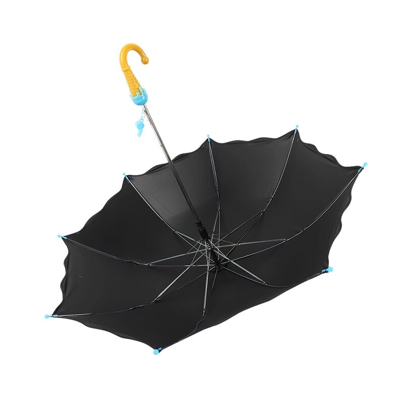 冰雪奇缘儿童雨伞女孩宝宝小学生专用晴雨两用伞黑胶加固防晒伞