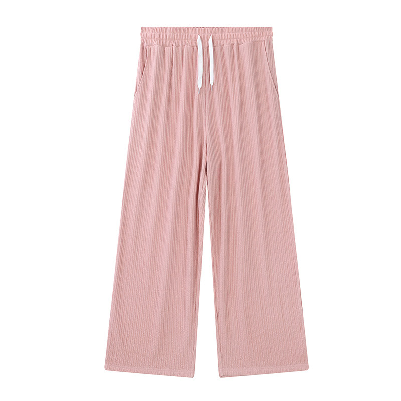 YUZI鱼子阔腿裤垂顺夏季大码女装百搭微胖mm显瘦舒适透气遮肉神裤,淘宝优惠券,粉丝福利购,淘宝优惠卷