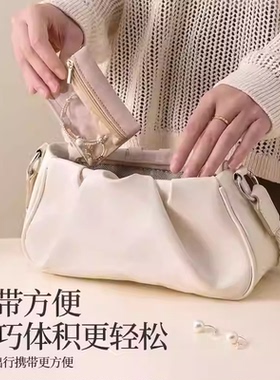 首饰袋绒布高档密封防氧化首饰盒饰品耳环戒指项链收纳旅行收纳包