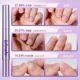 ປາກກາ manicure 3 ໃນຫນຶ່ງເພື່ອກໍາຈັດຜິວຫນັງທີ່ຕາຍແລ້ວ, manicure, ນ້ໍາມັນເລັບ, ການແກ້ໄຂສານອາຫານ, ນ້ໍາມັນດູແລທີ່ເສຍຫາຍເພື່ອປ້ອງກັນການແຕກຫັກ.