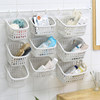 Hook hanging storage basket kitchen hanging basket bathroom