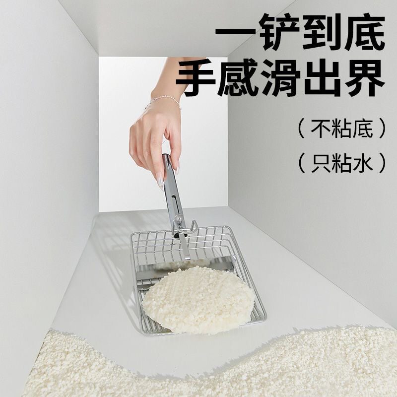 许翠花植物猫砂2.5kg快速吸水不易粘底小苏打除臭不扬尘不可冲水
