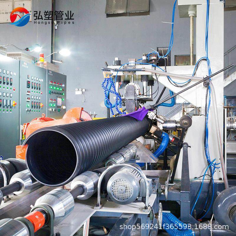 厂家直供HDPE钢带增强螺旋波纹管 PE钢带波纹管钢塑复合管 波纹管,淘宝优惠券,粉丝福利购,淘宝优惠卷