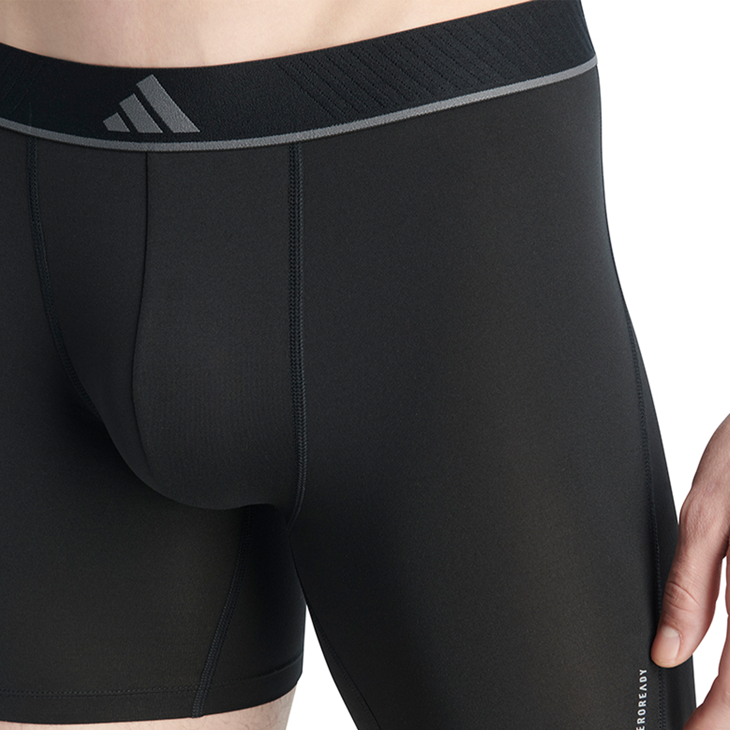 【线下同款】阿迪达斯男士运动内裤加长款速干四角平角短裤,淘宝优惠券,粉丝福利购,淘宝优惠卷