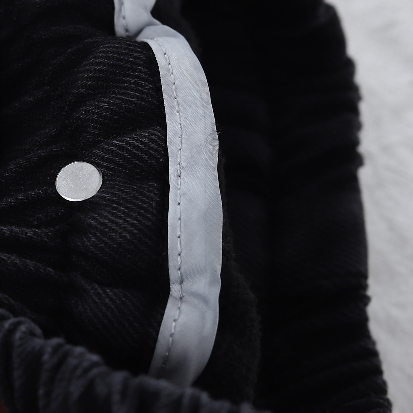 秋冬黑色儿童加绒工装牛仔裤男宝宝大口袋束脚灯笼裤松紧腰阔腿裤,淘宝优惠券,粉丝福利购,淘宝优惠卷