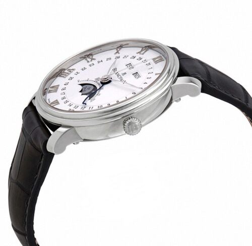 全新Blancpain宝珀经典系列手表瑞士机械男表40mm 6654-1127-55B - 图0