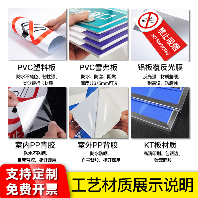 地贴定制广告标识箭头地标贴纸地面引导洗手间指示贴防水耐磨参观通道医院店铺超市商场活动出口入口标志牌-图3