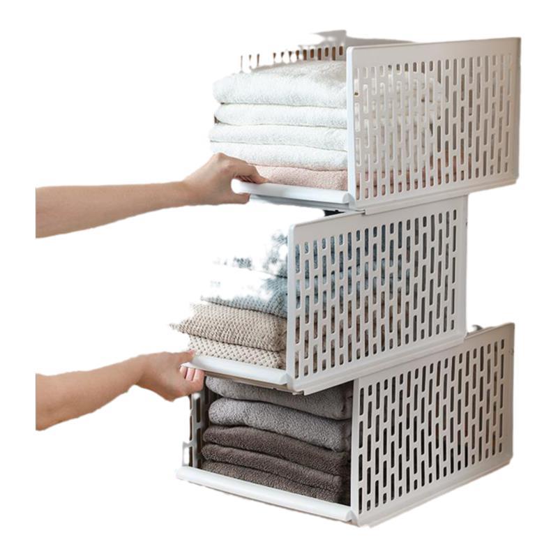 wardrobe layered partition storage box drawer large cabinet1 - 图3