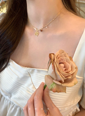 「荒漠玫瑰」小众项链~