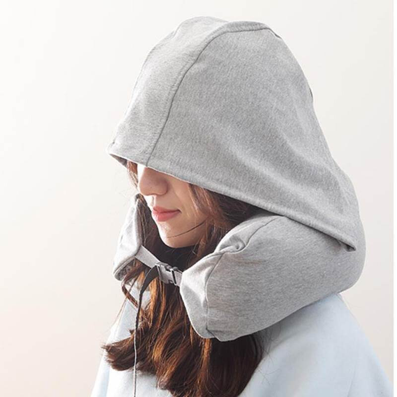 头枕办公室睡觉h神器颈枕车内旅行u型枕连帽子脖子靠枕u枕坐车午,淘宝优惠券,粉丝福利购,淘宝优惠卷