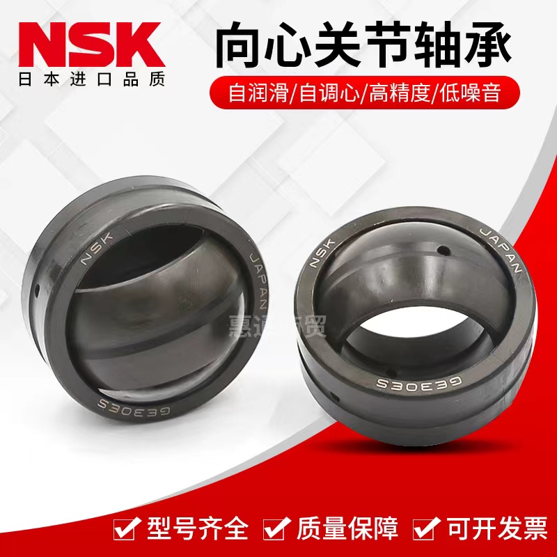 NSK日本进口球形向心关节轴承 GE10 12 15 17 20 25 30 35 ES 2RS - 图0