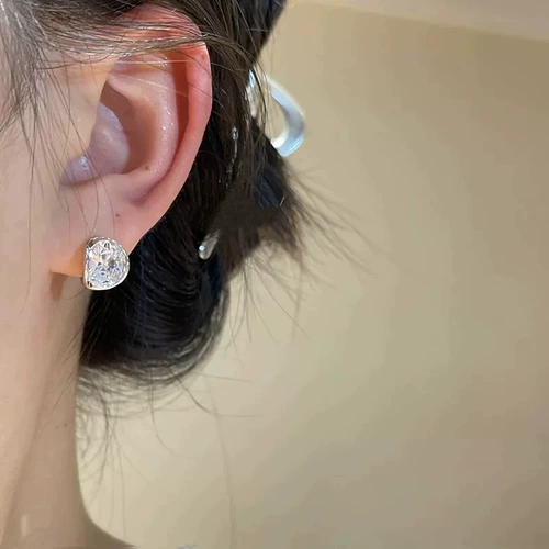 Модные универсальные изысканные серьги, легкий роскошный стиль, изысканный стиль