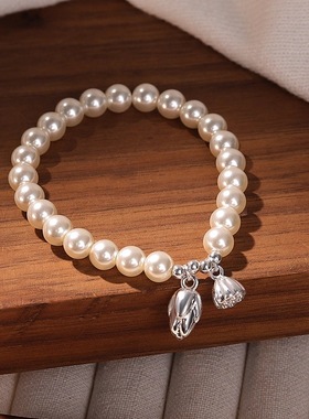 两世欢施家珍珠手链女轻奢精致高级感转运串珠手饰2025新款