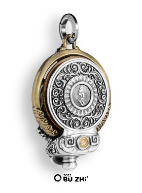 不止不只925银大威德金刚吊坠