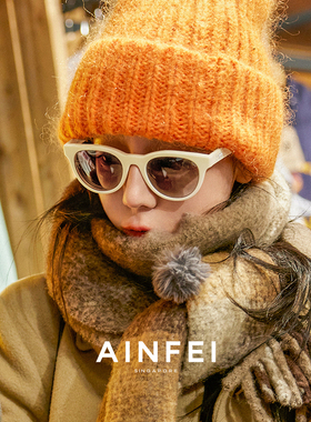 迪丽热巴同款墨镜女白框猫眼防晒防紫外线2024新款高级感太阳镜