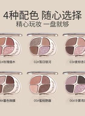 维妮小熊星光熠熠眼影盘一盘多用