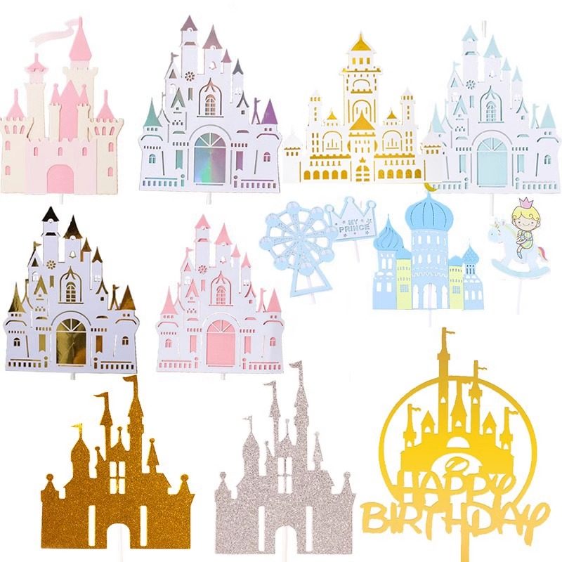 粉色系蓝色系蛋糕烘焙装饰插件星星月亮毛球HB生日快乐花花爱心,淘宝优惠券,粉丝福利购,淘宝优惠卷