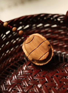 濮暹汽车钥匙挂件檀香木