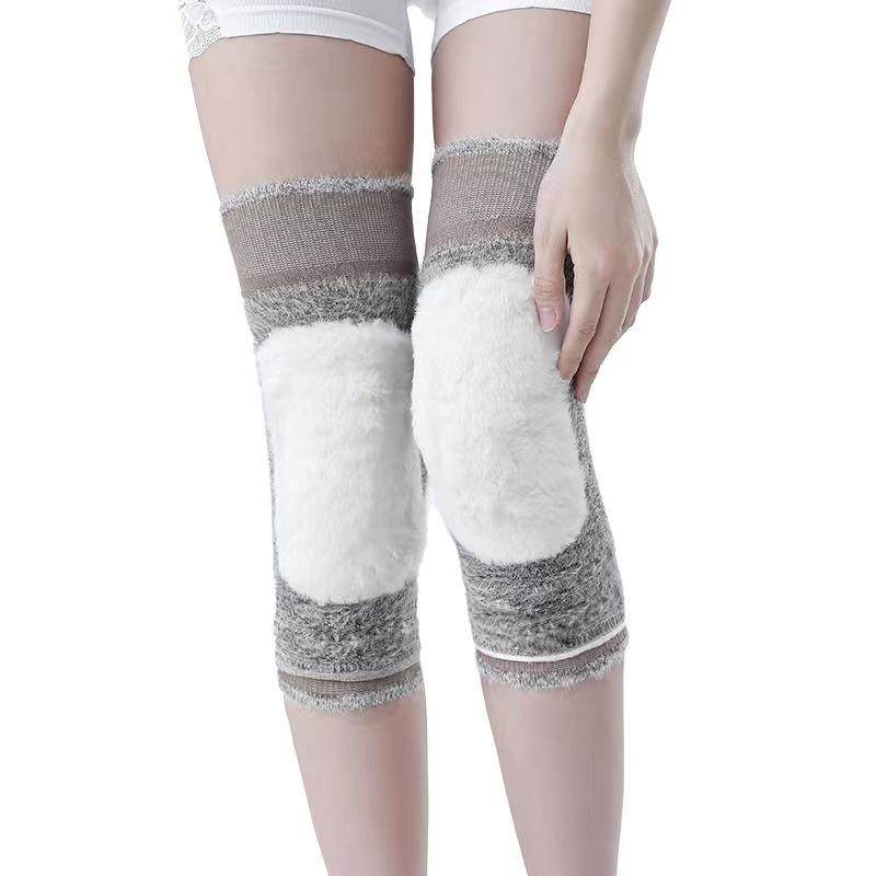 【蜜蜂欢乐社】秋冬羊毛护膝保暖护膝加厚大码宽松护膝发热,淘宝优惠券,粉丝福利购,淘宝优惠卷