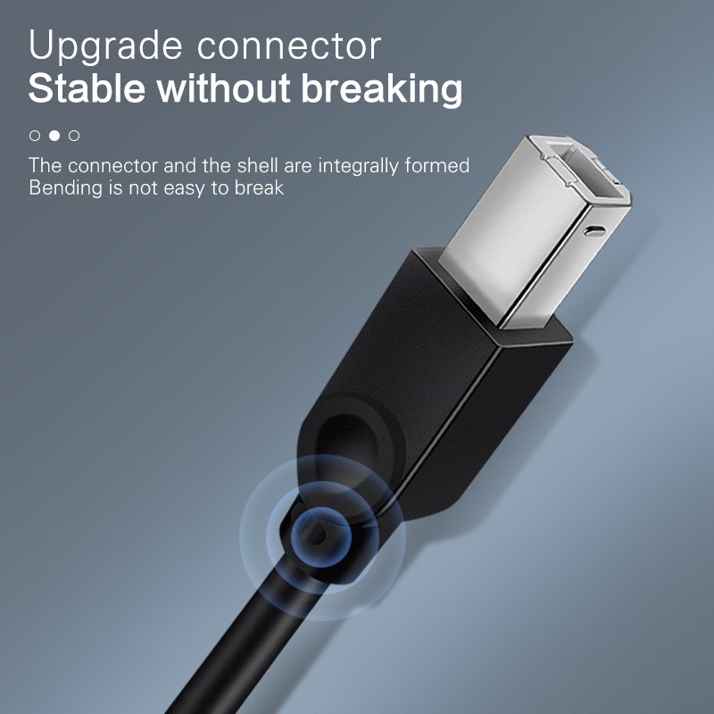 USB 2.0 Printer Cable 1m 3m Male to Male USB Type A to B Cor - 图2