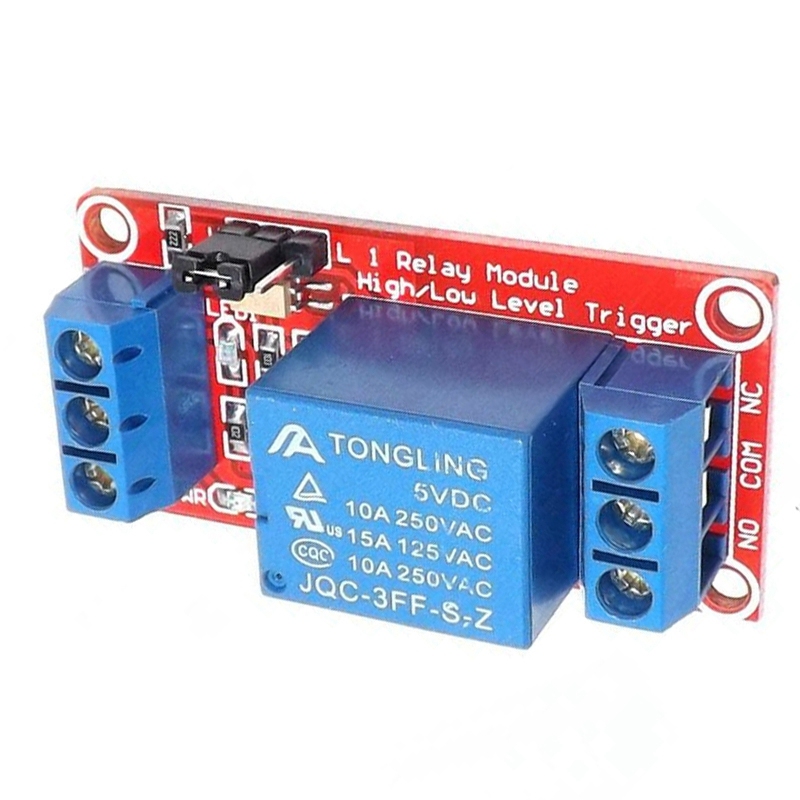 DC 5V Relay Module 1-Channel Relay Switch with Optocoupler I - 图3