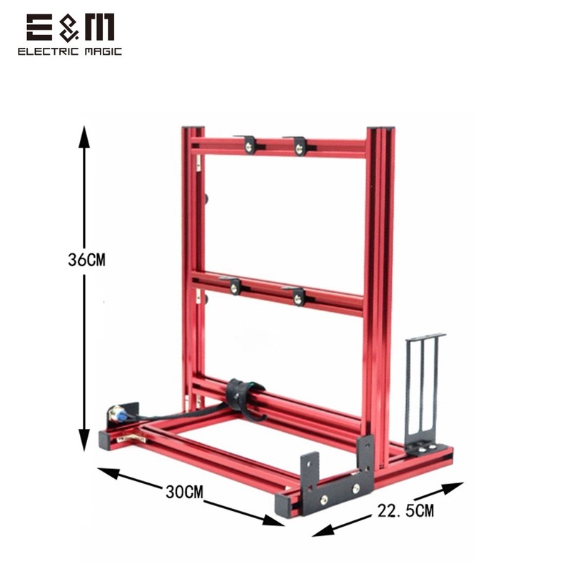 Mini ATX MATX ITX DIY Case Portable Vertical PC Test Bench O - 图1