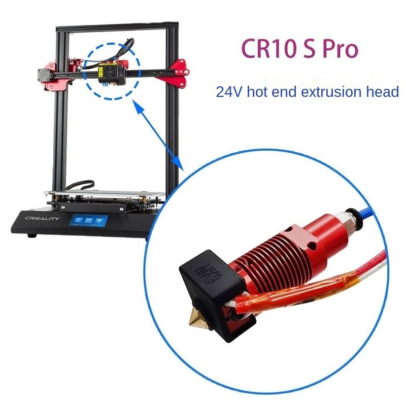 24V Hot End Kit 3D Printer Parts ForCreality 3D CR-10S Pro B_虎窝淘