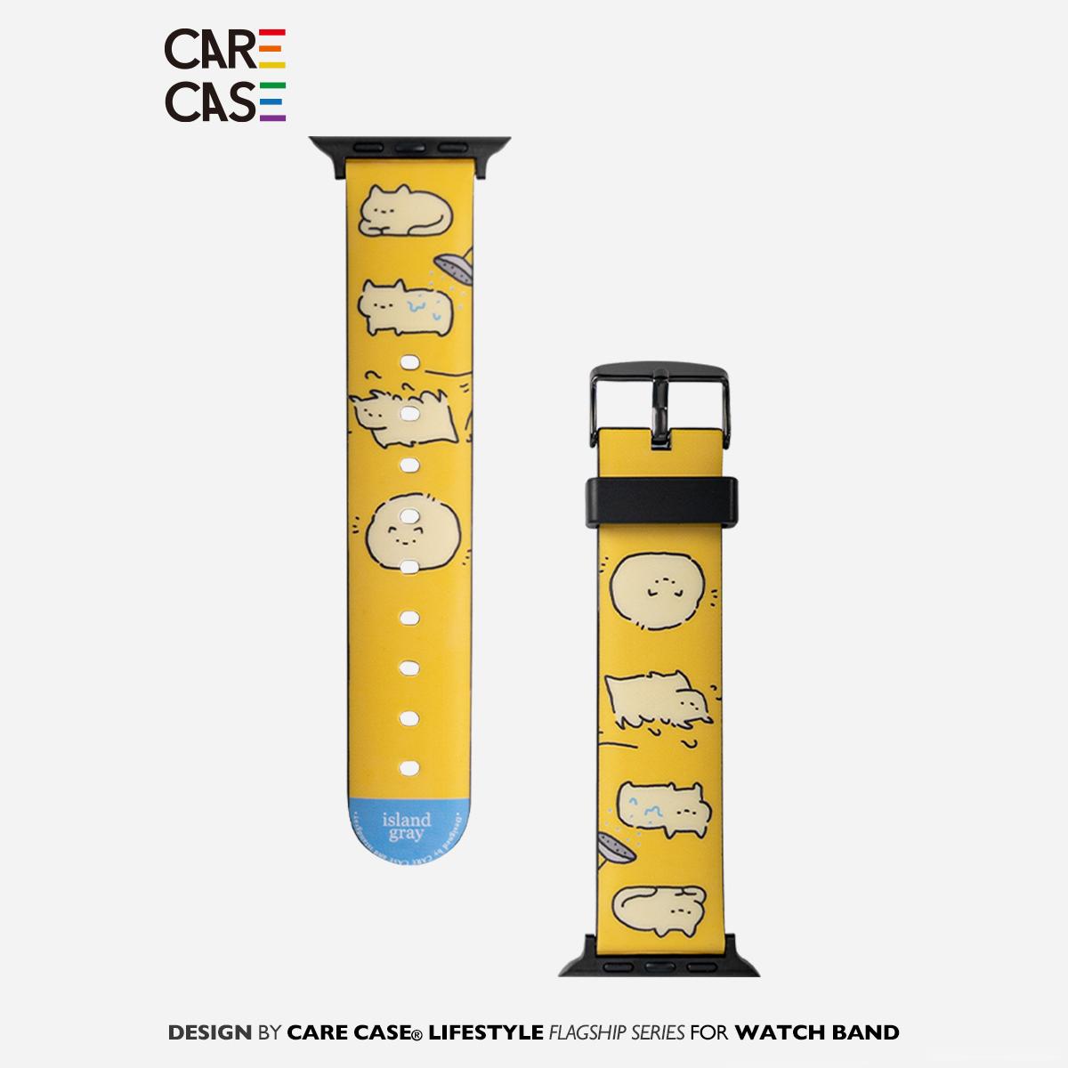 CARECASE 可爱动物园表带适用苹果手表iwatch8表带apple watch7/se/1/2/3/4/5/6小众可爱通用41/45mm原创设计 - 图3