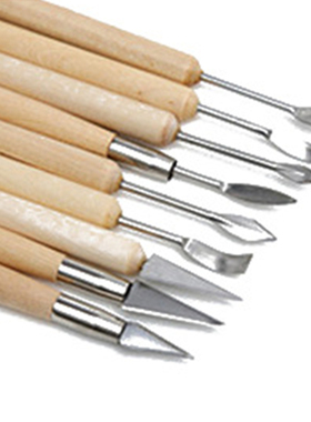 27pcs Rubber Shapers Pottery Clay Sculpture Carving Modeling