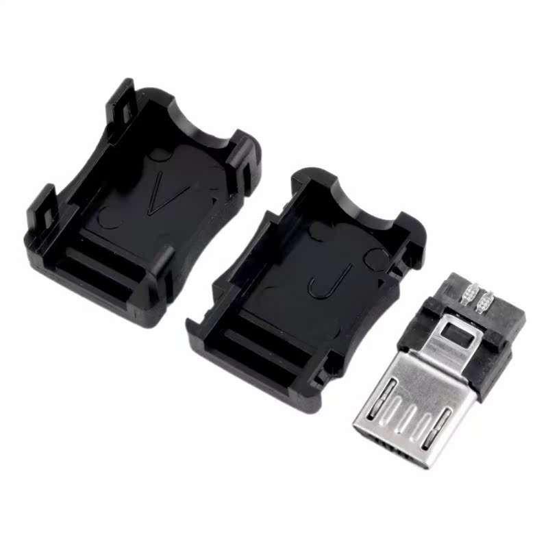 5 Pin T Port Male Micro USB Plug Socket Connector + Cover fo - 图3