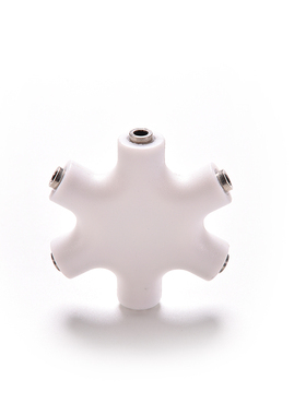 3.5mm 6 Way Ports Male to 2 3 4 5 Female Audio Earphone Jack