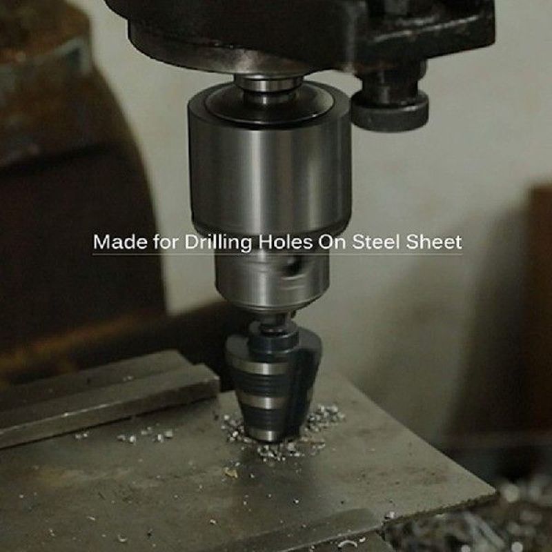 Drilling Step Drill Bit 19 Steps 7/8 To 1-3/8 for Cutting - 图3