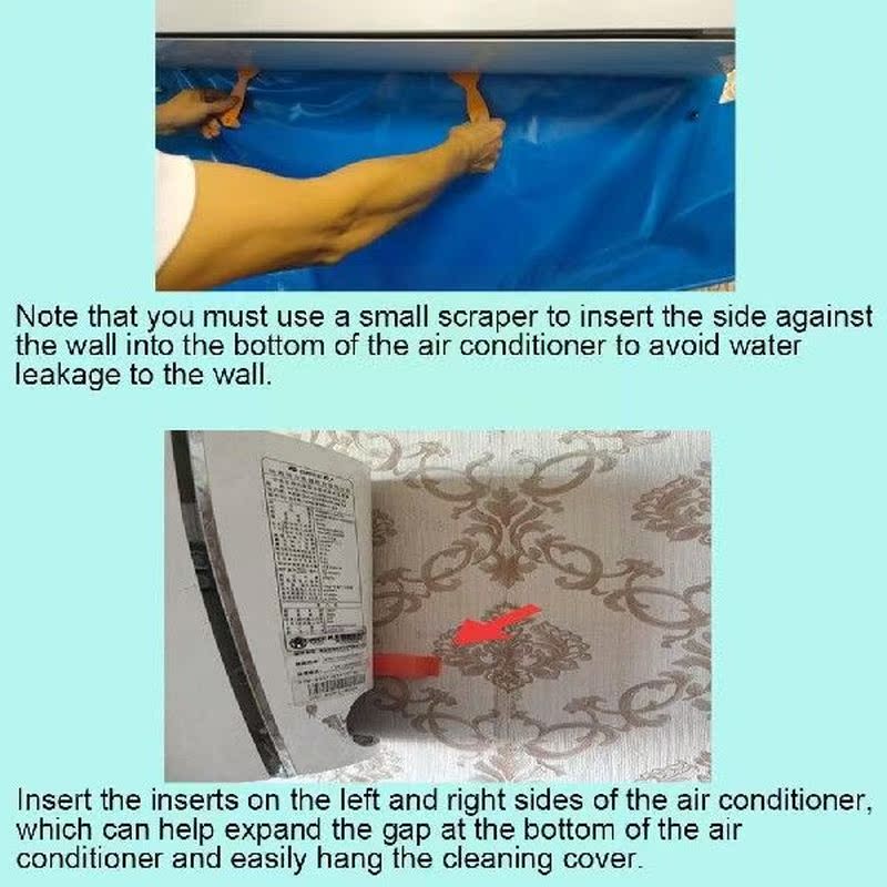 Air Conditioner Cover Washing Wall Mounted Air Conditioner - 图3